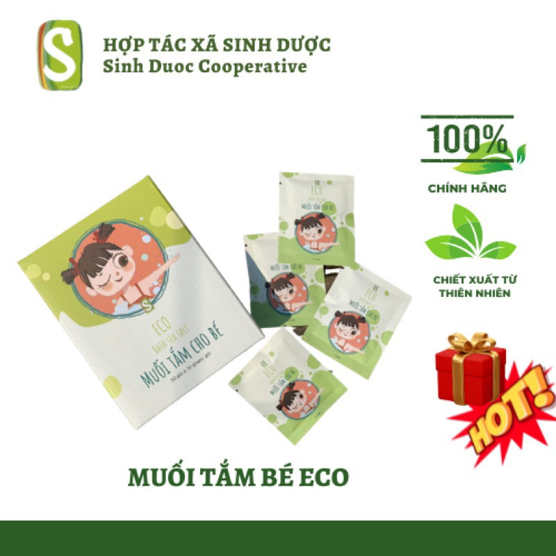 Muối tắm bé ECO