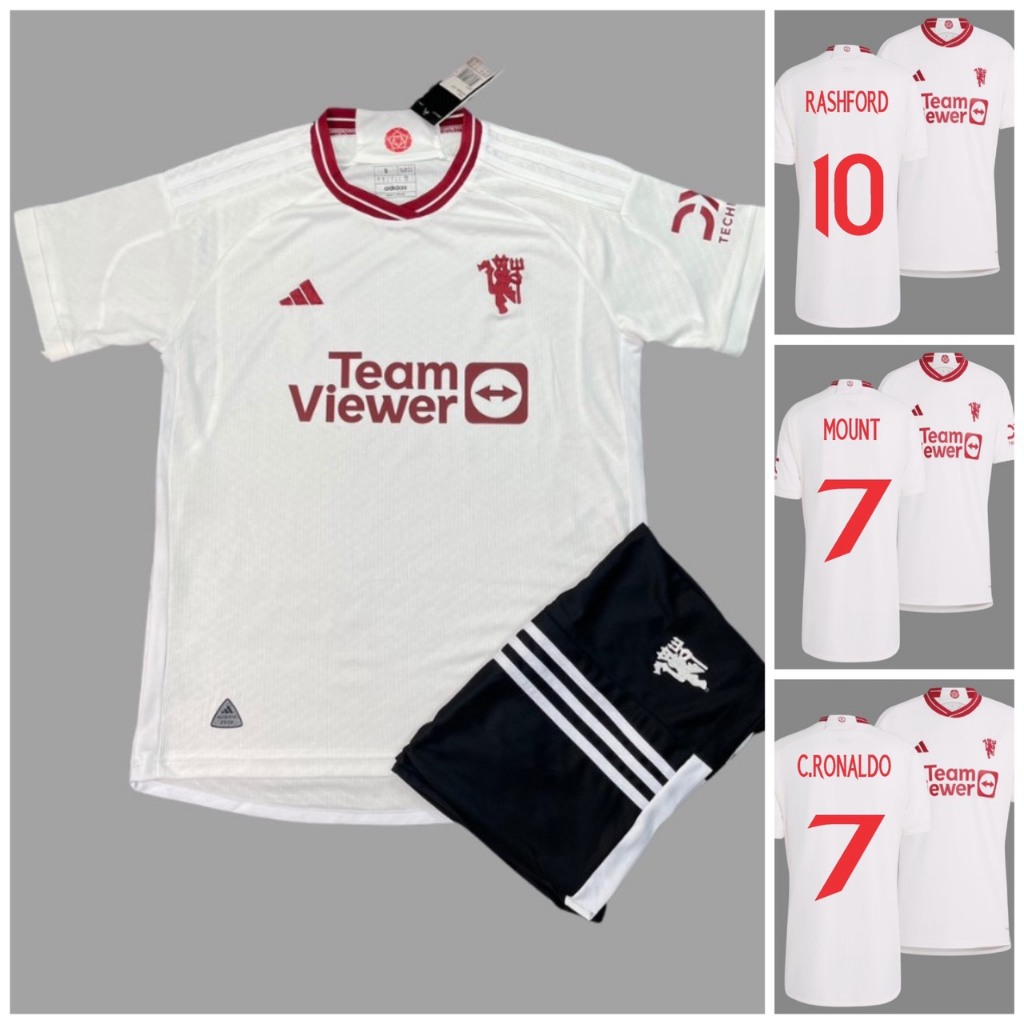 Áo Bóng Đá MU sân khách 2023 , Áo Đá Banh Hàng Thái Đẹp