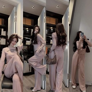 Set bộ nhung tăm hồng in chữ