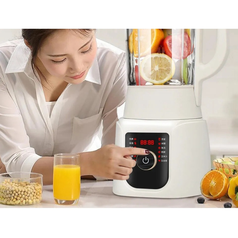 Máy làm sữa hạt SEKA 1750 ml chính hãng 12 chức năng công suất 800w, bảo hành 12 tháng