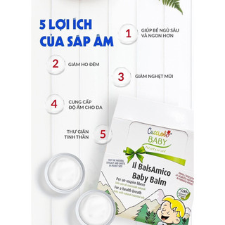 SÁP ẤM CUCCIOLO BABY BALM