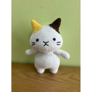 Thú len móc handmade size 20 cm ( mẫu inbox )