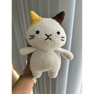 Thú len móc handmade size 20 cm ( mẫu inbox )