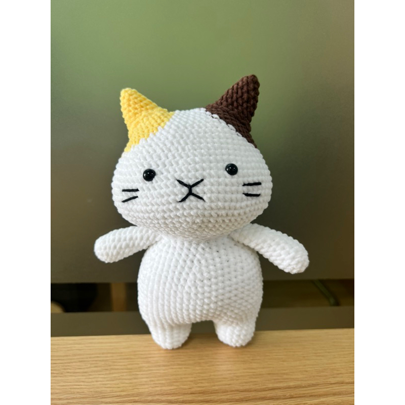 Thú len móc handmade size 20 cm ( mẫu inbox )