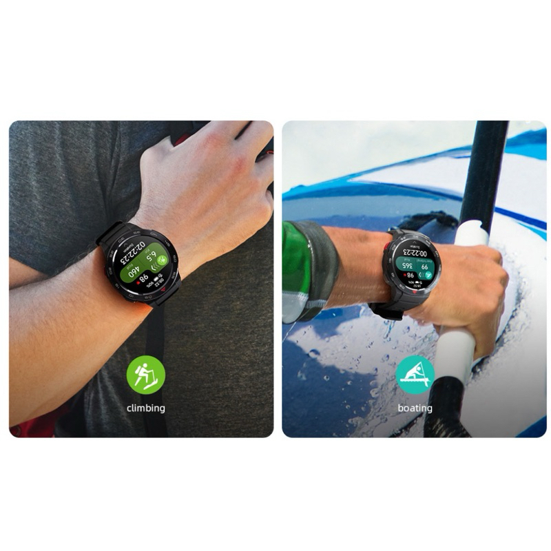 Đồng hồ thông minh đi bơi thể thao nghe gọi Mibro GS Pro - Màn hình Amoled HD GPS tập luyện kháng nước 5ATM