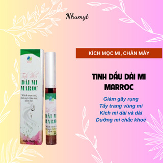 Mascara Dài mi Maroc,Tinh Dầu Dài mi Marroc,serum rậm lông mày
