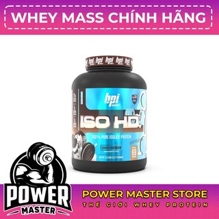 BPI ISO HD - SỮA WHEY HỖ TRỢ TĂNG CƠ BẮP 100% PURE ISOLATE PROTEIN 5LBS