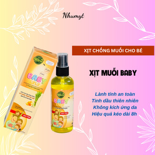 XỊT MUỖI BABY LYLY CHÍNH HÃNG NGÂN BÌNH