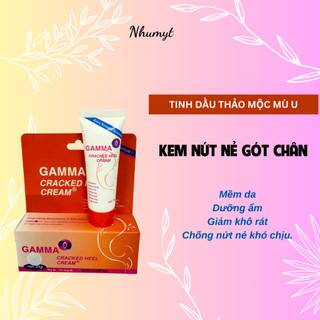 Kem Nẻ, Kem Giảm Nứt Nẻ Gót Chân Gamma Cracked Heel Giúp tái tạo da gót chân và làm mềm da chân hiệu quả