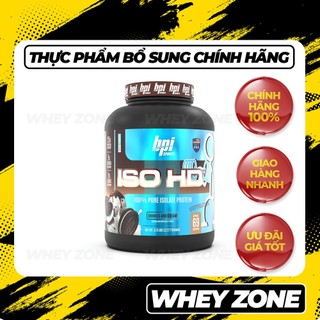 Iso hd 100% pure isolate protein - sữa tăng cơ bpi iso hd isolate protein whey - 5 lbs
