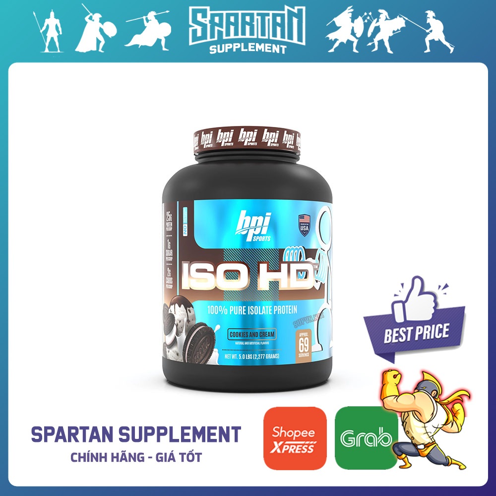 Iso HD Whey Isolate Protein - Sữa Tăng Cơ Whey Isolate 5lbs