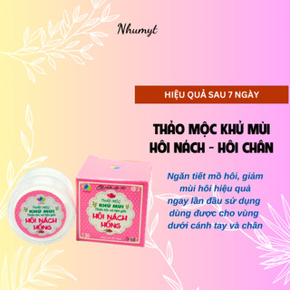 Thảo mộc khử mùi hôi nách hồng MPĐT khử mùi hôi nách hôi chân khử thâm nách se lỗ chân lông