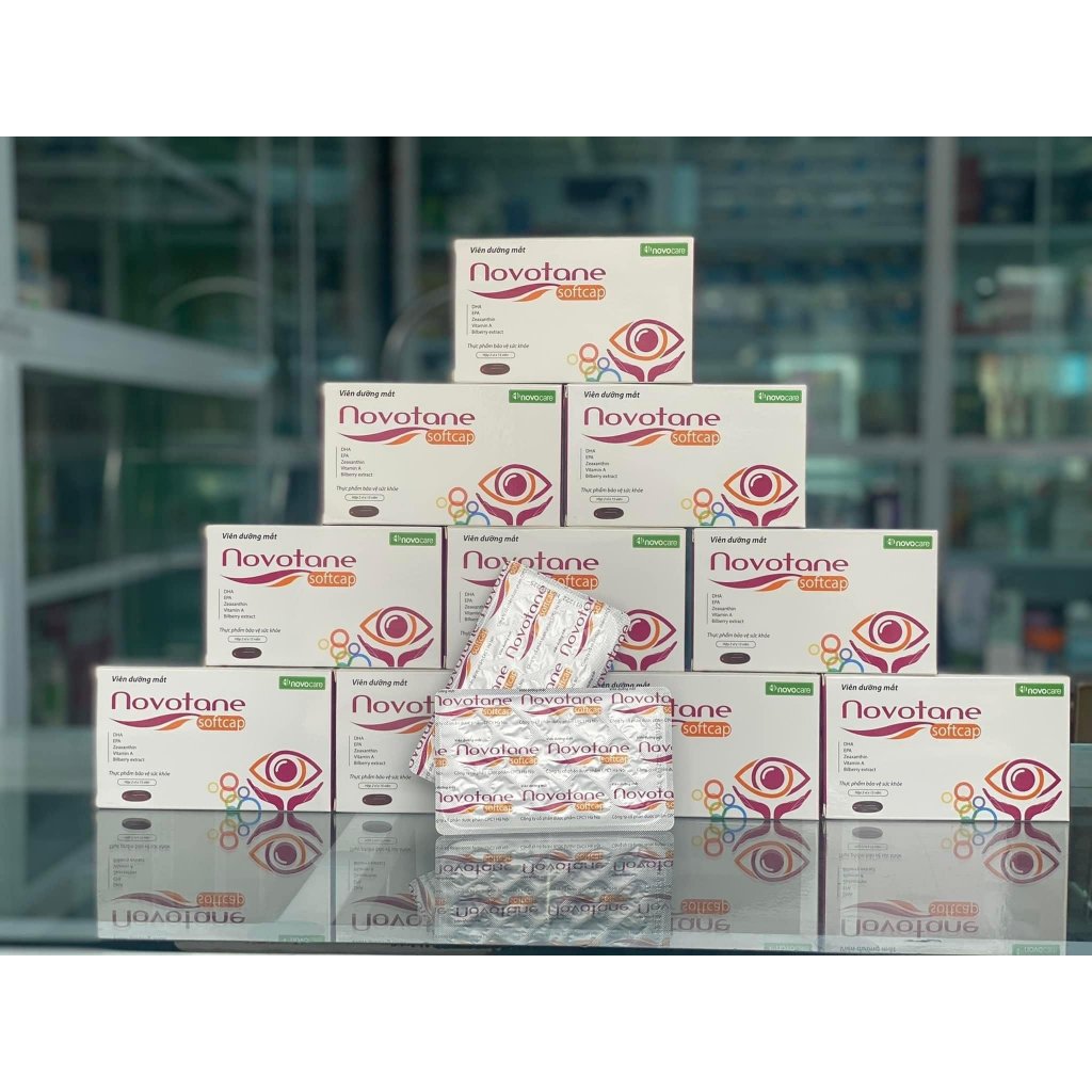 Mua 1 Hộp Viên Dưỡng Sáng Mắt Novotane Softcap Tặng 1 Hộp Khăn Giấy Cao Cấp