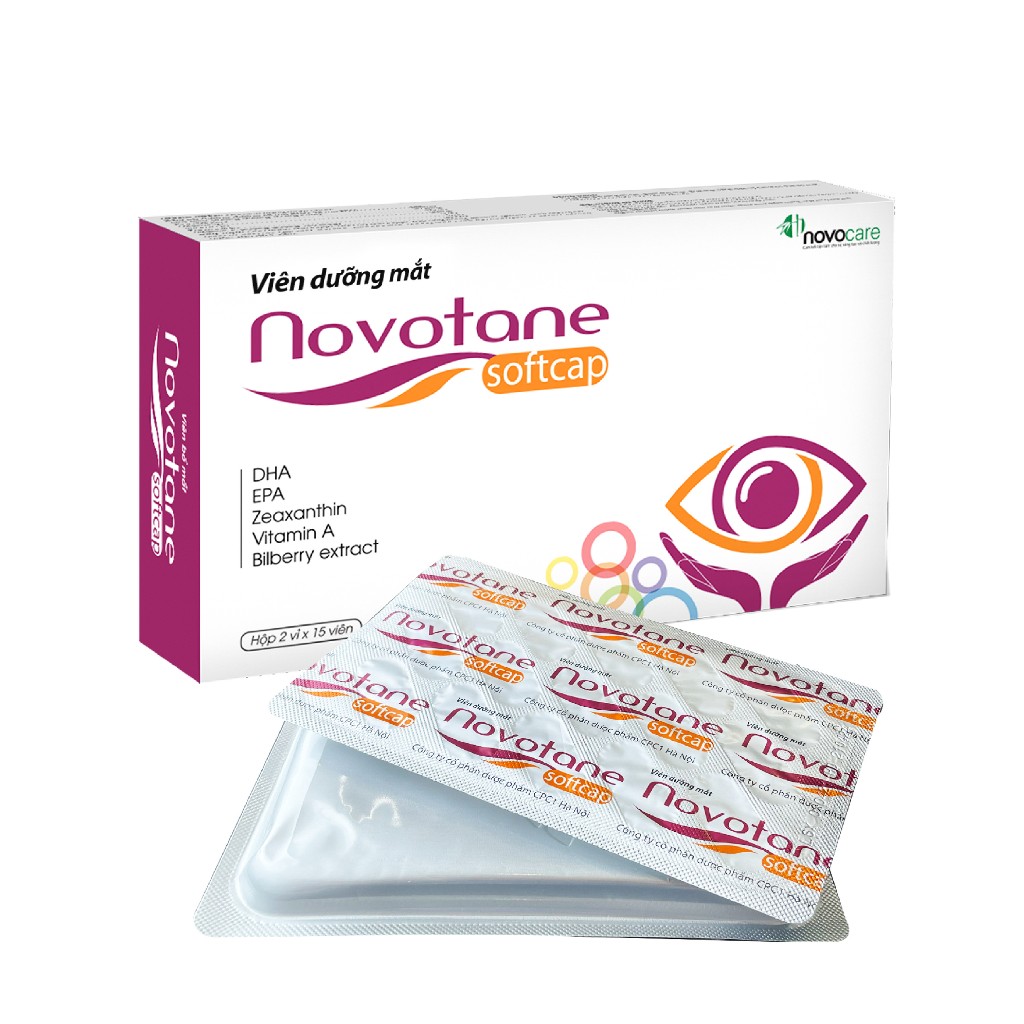 Mua 1 Hộp Viên Dưỡng Sáng Mắt Novotane Softcap Tặng 1 Hộp Khăn Giấy Cao Cấp