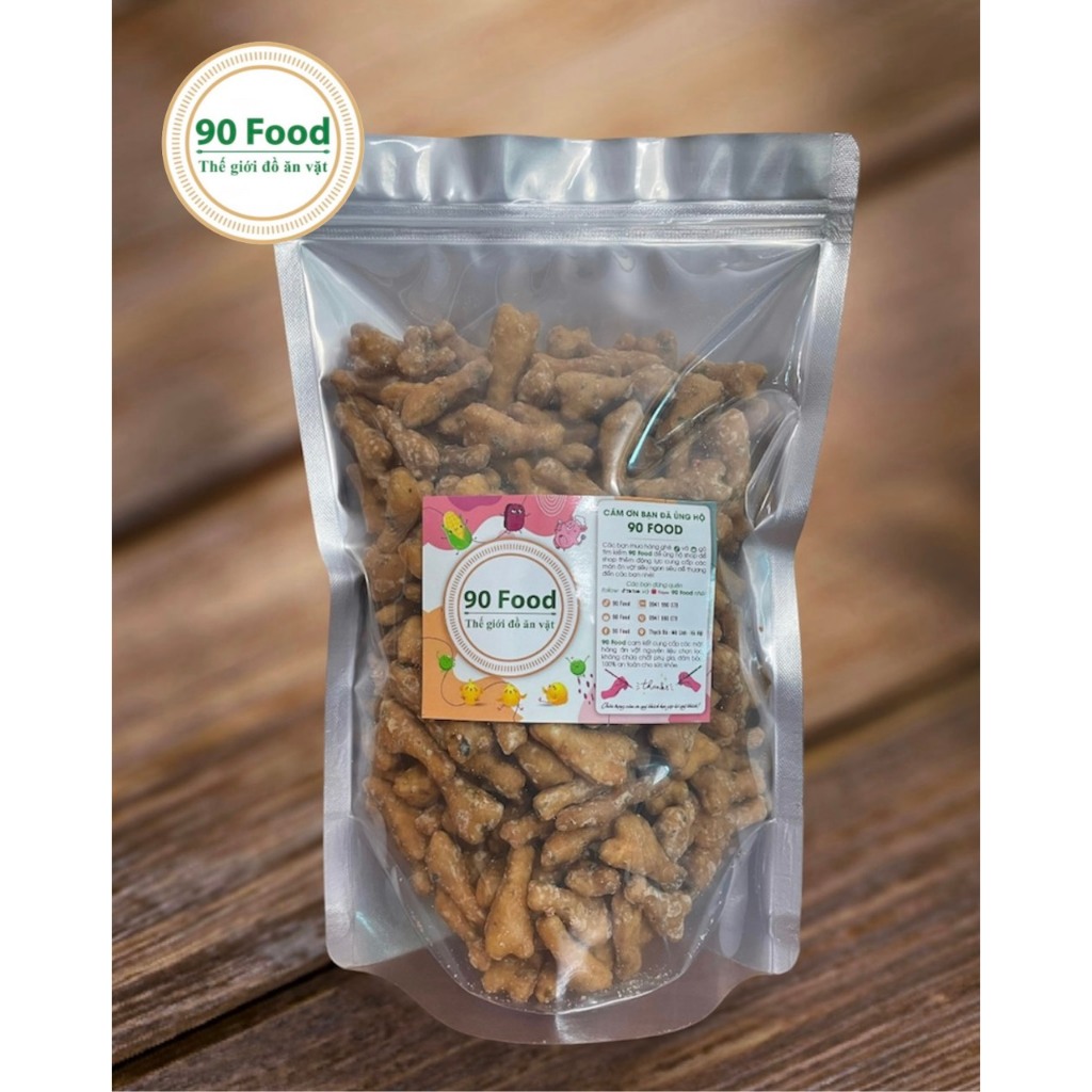Đùi Gà Rong Biển 90 Food túi Zip 500g - 1000g giòn tan thơm ngon nhức nách ATVSTP