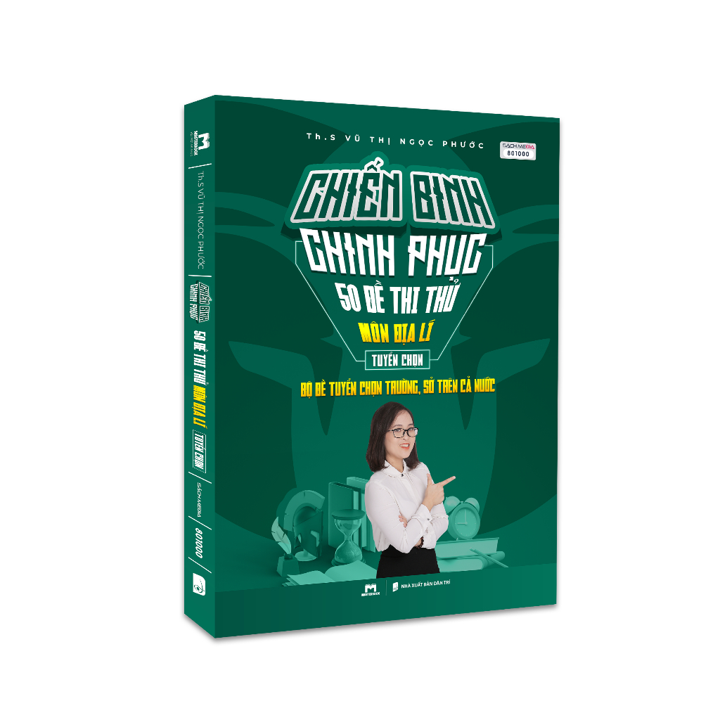 Sách - Chiến Binh Chinh Phục 50 Đề Thi Thử Môn Địa Lí