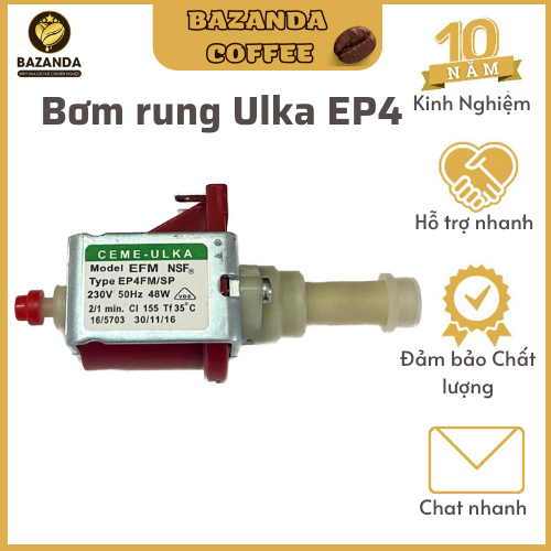 Bơm rung máy pha cà phê ULKA 220V 48W