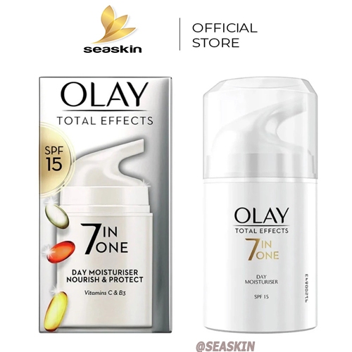Kem Dưỡng Olay Total Effects 7 In 1 Ngày và Đêm dưỡng da tái tạo và làm đẹp da một cách tối ưu chống lão hóa 50ml