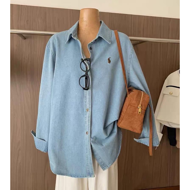 Áo sơmi Jeans oversize Surichau Clothing