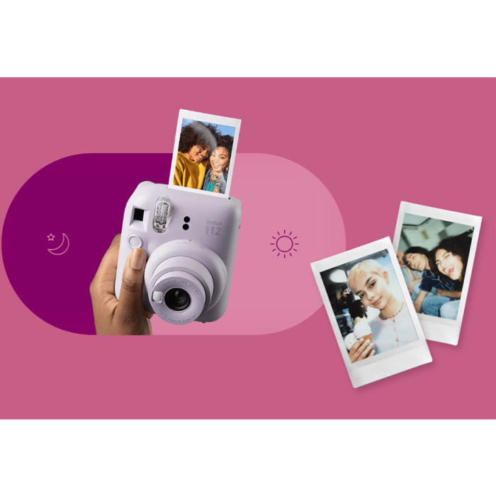 Máy Ảnh Fujifilm Instax Camera Mini 12 - Hàng Chính Hãng - BH 1 năm - Có Xuất VAT