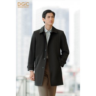 Áo khoác măng tô nam 3 lớp DGCS - dáng dài, vải cản gió, chống thẩm nước - WAMTBC03M