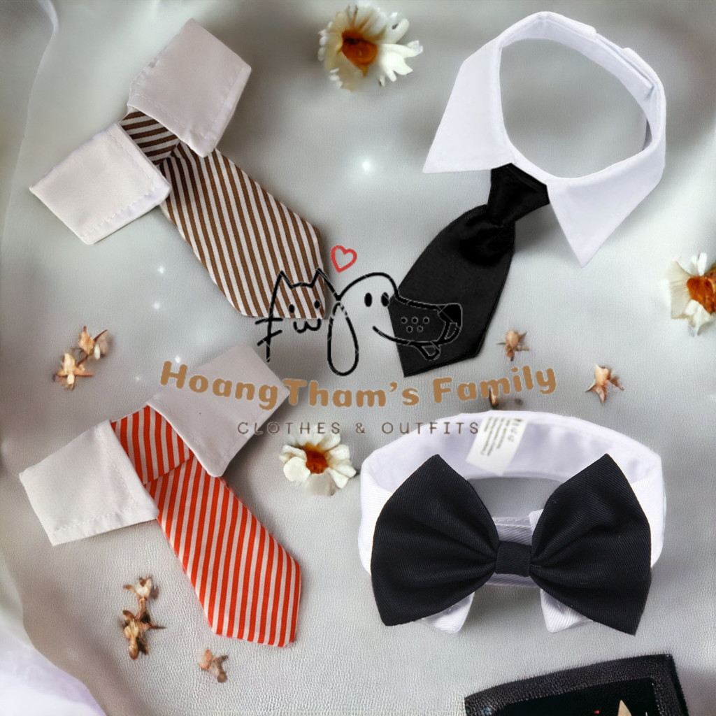 Cà vạt tổng tài lịch lãm có thể điều chỉnh kích cỡ hàng Quảng Châu có sẵn cho thú cưng chó mèo