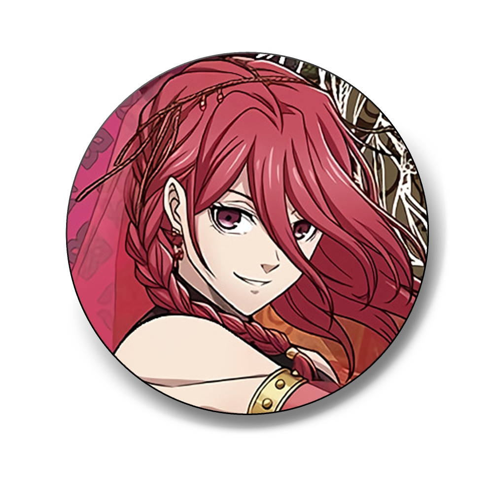 Huy hiệu BLUE LOCK ver ALIBABA in hình manga anime chibi quà tặng xinh xắn độc đáo ghim cài áo cặp sách