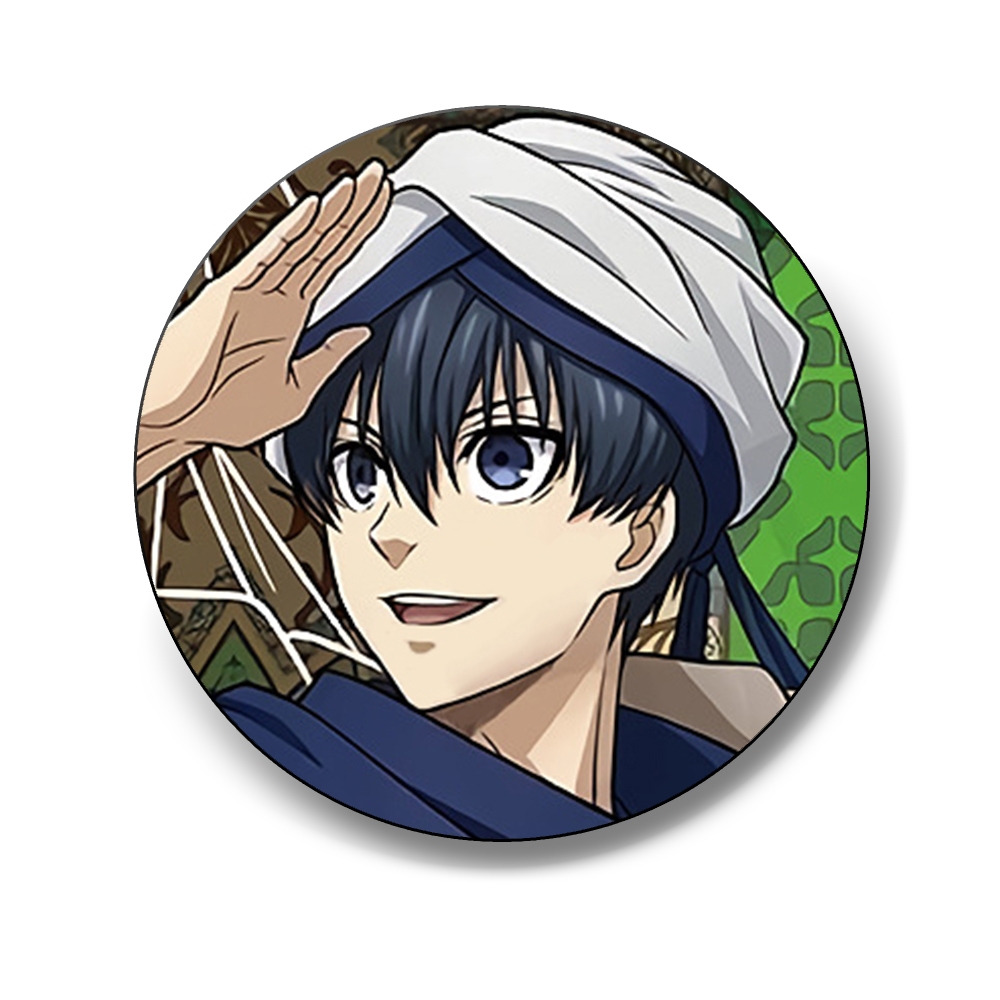 Huy hiệu BLUE LOCK ver ALIBABA in hình manga anime chibi quà tặng xinh xắn độc đáo ghim cài áo cặp sách