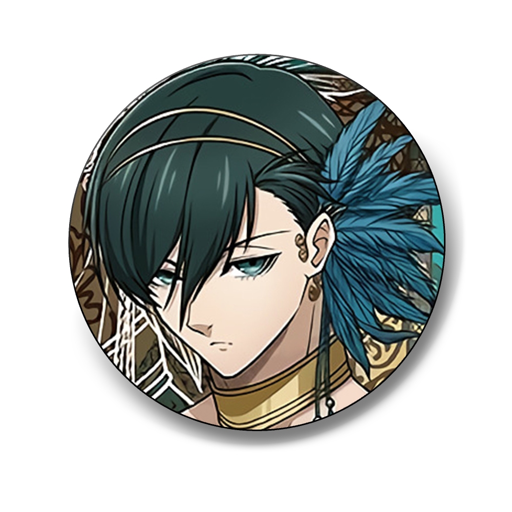 Huy hiệu BLUE LOCK ver ALIBABA in hình manga anime chibi quà tặng xinh xắn độc đáo ghim cài áo cặp sách