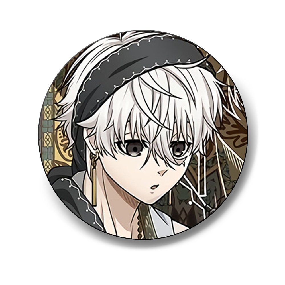 Huy hiệu BLUE LOCK ver ALIBABA in hình manga anime chibi quà tặng xinh xắn độc đáo ghim cài áo cặp sách