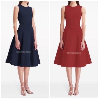 Đầm midi 0scar sleeveless