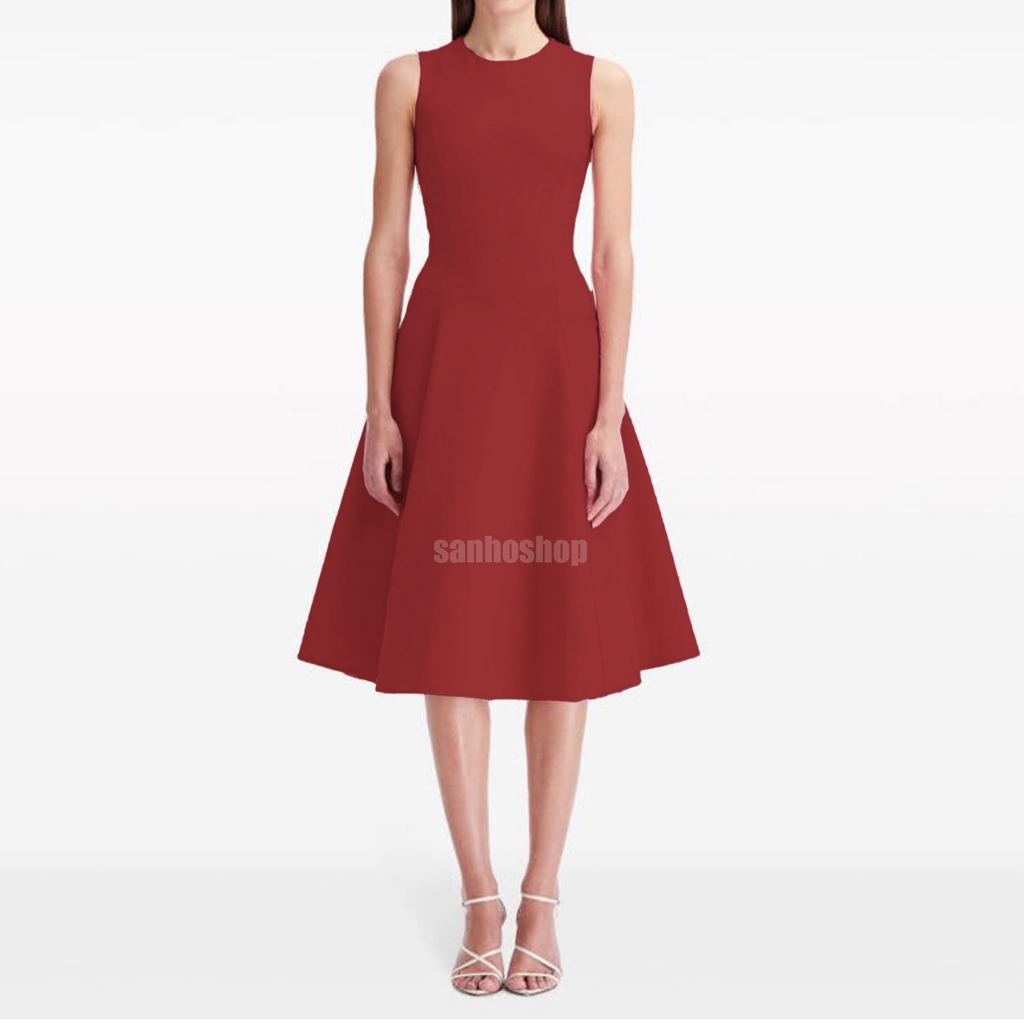 ĐẦM MIDI 0SCAR SLEEVELESS