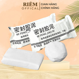 Xi Măng Trắng Xi Măng Dẻo Bịt Tường Chống Thấm Cách Nhiệt Bùn Đất Sét Keo Trám Tường Nhà Lỗ Điều Hoà Đường Ống Nước RIEM