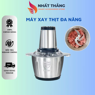 Máy xay thị đa năng inox, cối xay thịt công suất mạnh ✅BẢO HÀNH 12 THÁNG✅