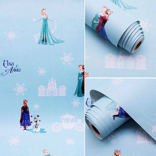 Cuộn 10M Giấy Dán Tường Sẵn Keo công chúa eosa