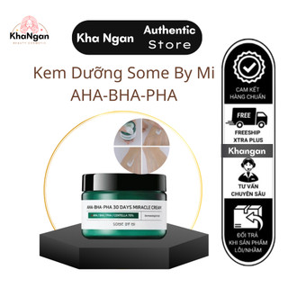 [HOT] Kem Dưỡng Loại bỏ Mụn Some By Mi AHA-BHA-PHA 30 Days Miracle Cream
