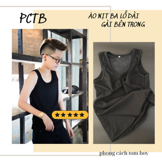 Phong Cách TomBoy [ Áo Dài Kèm Bản Định Hình Ngực Phẳng ]