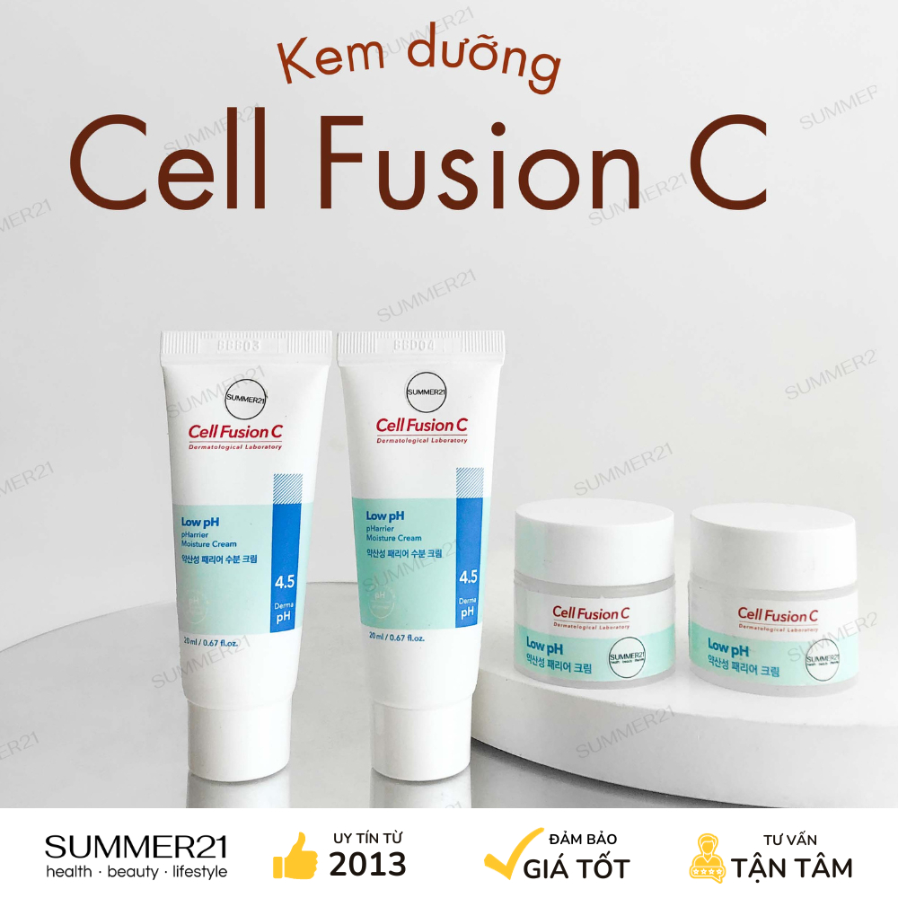 Kem dưỡng CELL FUSION C LOW PH PHARRIER MOISTURE CREAM 20ML