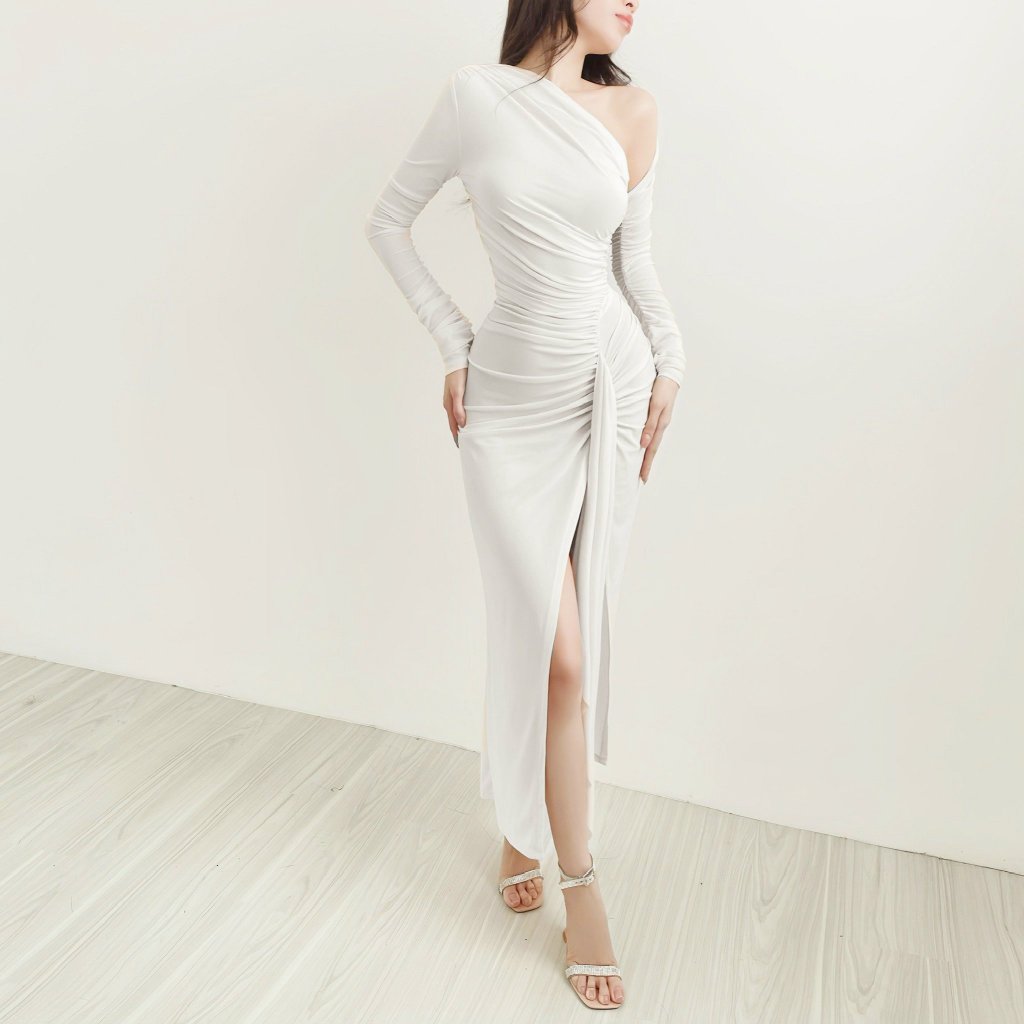 Madonna long dress đầm body tay dài TADstore