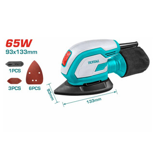 Máy chà nhám cọ 65W Total TMS6505