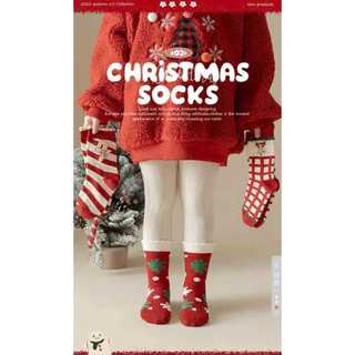 Sét 5 đôi tất noel họa tiết giáng sinh cho bé
