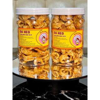 Combo 2 hộp 200g mỗi hộp Da heo chiên nước mắm mỗi hộp