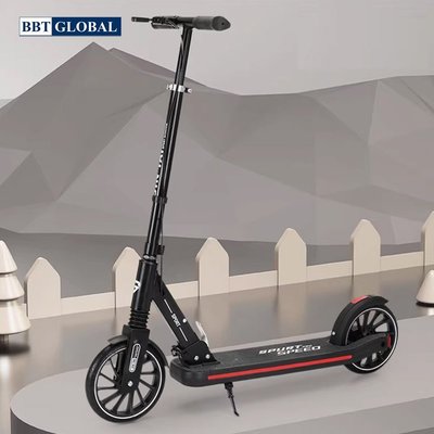 Xe trượt chân scooter cao cấp BBT Global có tay phanh màu trắng KM985
