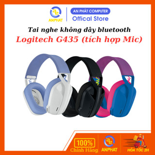 Tai nghe game không dây Bluetooth và Lightspeed Logitech G435 – Mic ảo tích hợp, nhẹ, đa tương thích