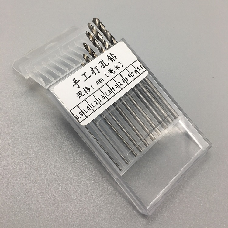Bộ 10 mũi khoan thép xoắn từ 0.8-3.0mm