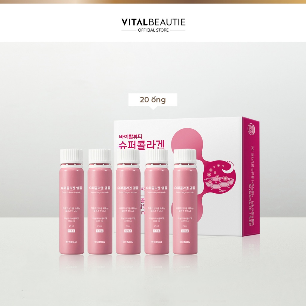  Thực Phẩm Bảo Vệ Sức Khỏe Vital Beautie Super Collagen 