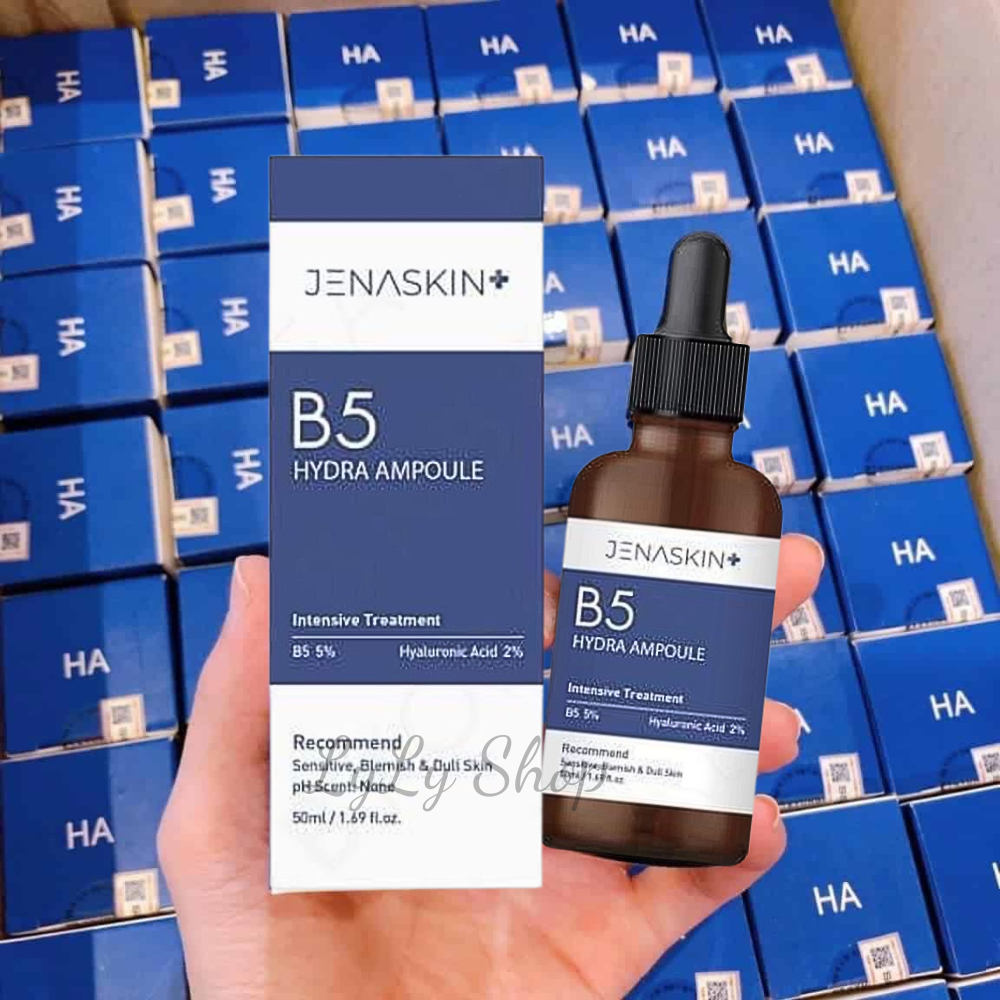 Serum Dưỡng Trắng Da B5 Hydra Ampoule Jenaskin. Tinh chất phục hồi và dưỡng ẩm, mờ thâm lylyshop - 50ml