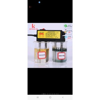 Máy điện phân nước, dụng cụ kiểm tra độ sạch của nước