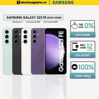 Điện thoại samsung galaxy s23 fe 8gb/128gb chính hãng - bảo hành điện tử