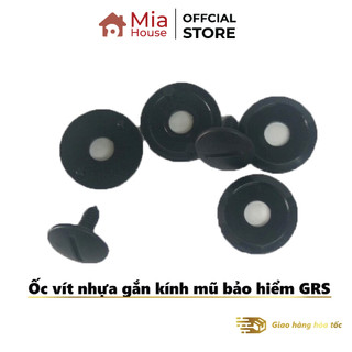 Ốc vít nhựa gắn kính mũ bảo hiểm